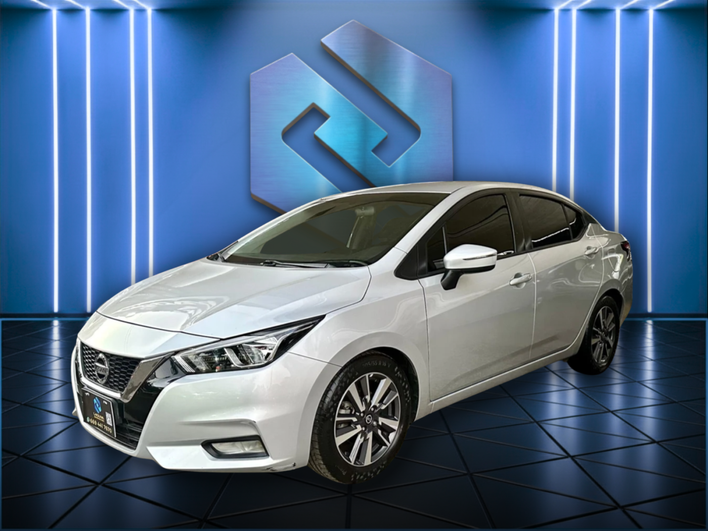 nissan versa advance cvt plata 2020